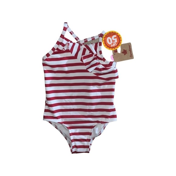 3t frilly girls one piece swimsuit - Picture 6 of 8